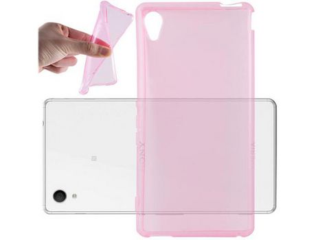 Carcasa para Sony Xperia M4 AQUA CADORABO Rosa