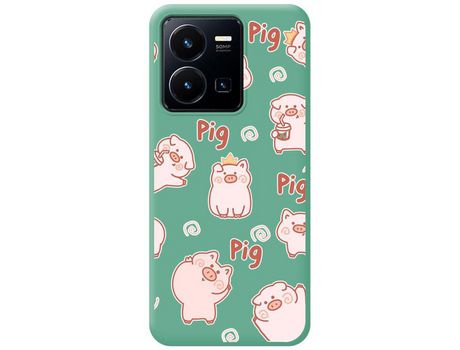 Carcasa para Vivo Y35 / Y22s TUMUNDOSMARTPHONE Verde