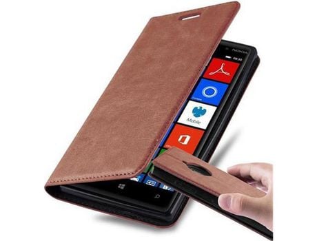 Carcasa para Nokia Lumia 830 CADORABO Marrón
