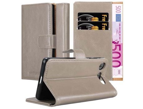Carcasa para Sony Xperia XZ1 CADORABO Marrón