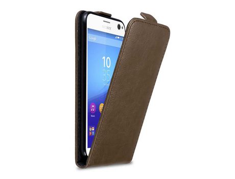 Carcasa para Sony Xperia C4 CADORABO Marrón