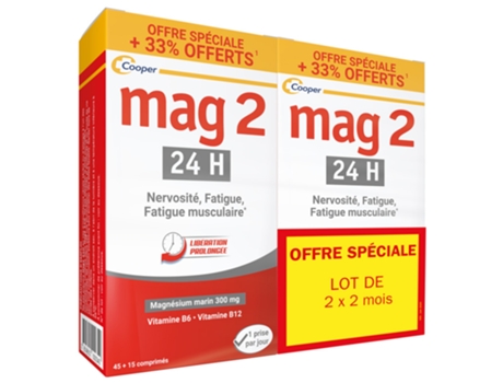 Fórmula Reforzada 24H 2 X 60 Comprimidos MAG 2