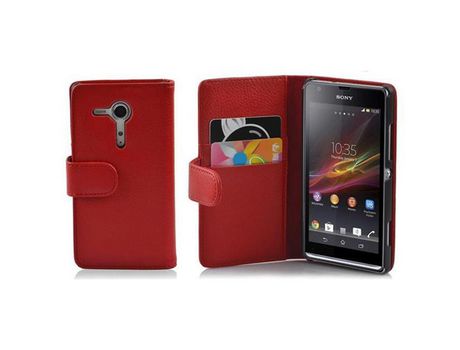 Carcasa para Sony Xperia SP CADORABO Rojo