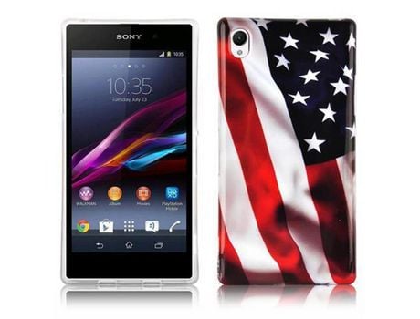 Carcasa para Sony Xperia Z1 CADORABO Rojo