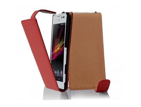 Carcasa para Sony Xperia C CADORABO Rojo