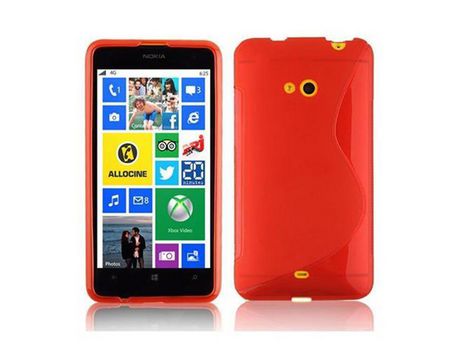 Carcasa para Nokia Lumia 625 CADORABO Rojo