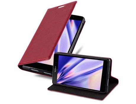Carcasa para Sony Xperia Z1 CADORABO Rojo
