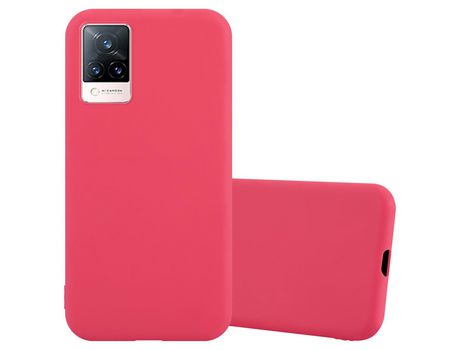 Carcasa para Vivo V21 4G / 5G CADORABO Rojo