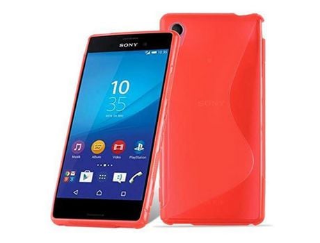 Carcasa para Sony Xperia M4 AQUA CADORABO Rojo