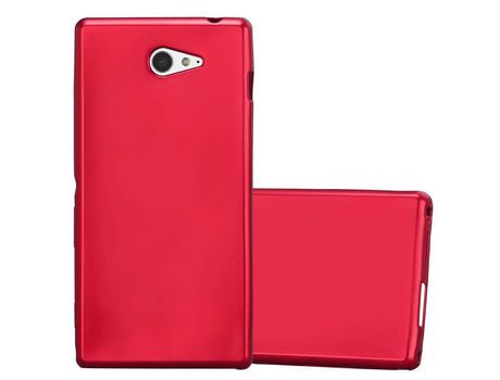 Carcasa para Sony Xperia M2 / M2 AQUA CADORABO Rojo