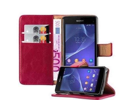 Carcasa para Sony Xperia Z1 COMPACT CADORABO Rojo