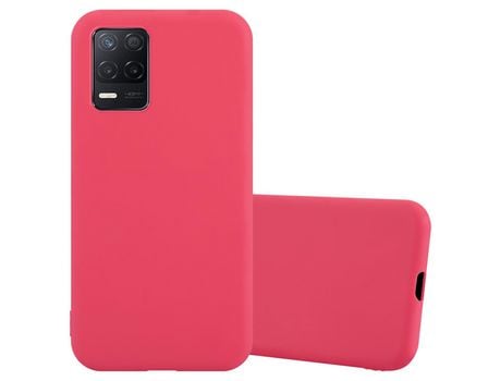Carcasa para Realme 8 5G / V13 / Q3 / Q3i / Narzo 30 5G CADORABO Rojo