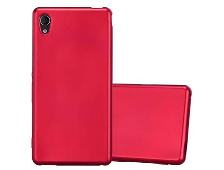 Carcasa para Sony Xperia M4 AQUA CADORABO Rojo