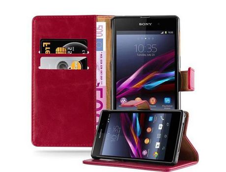 Carcasa para Sony Xperia Z1 CADORABO Rojo