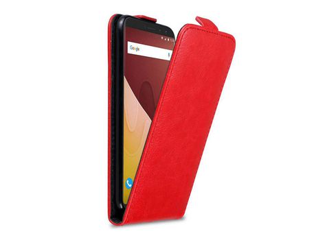Carcasa para WIKO VIEW GO CADORABO Rojo