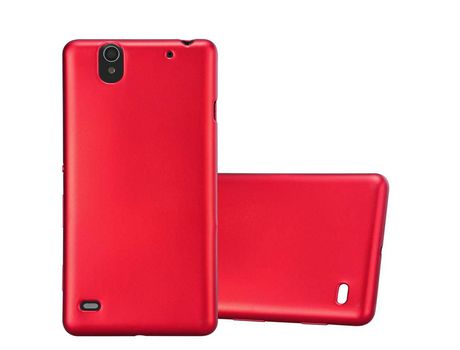 Carcasa para Sony Xperia C4 CADORABO Rojo
