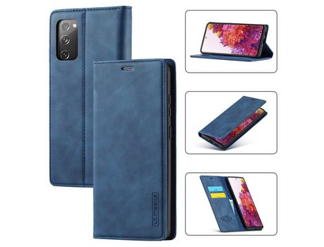 Funda para Samsung Galaxy S20 Fe- S20 Fan Edition- S20 Fe 5G- S20 Fan Edition 5G- S20 Lite (PU - Azul)