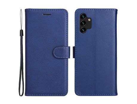 Funda para Samsung Galaxy A13 4G- A13 Lite 4G (Pu - Azul)