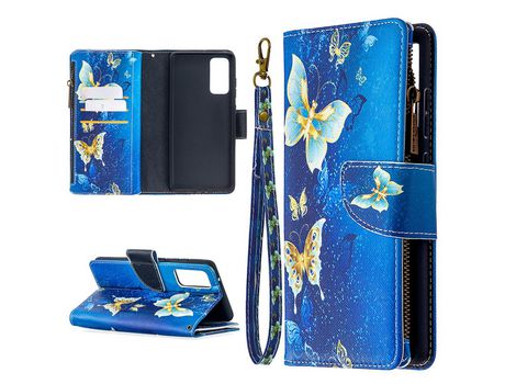 Funda para Samsung Galaxy S20 Fe- S20 Fan Edition- S20 Fe 5G- S20 Fan Edition 5G- S20 Lite (PU - Azul)