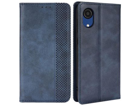Funda para Samsung Galaxy A03 Core (PU - Azul)