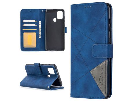 Funda para Samsung Galaxy A21S (PU - Azul)
