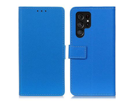 Funda para Samsung Galaxy S22 Ultra (PU - Azul)