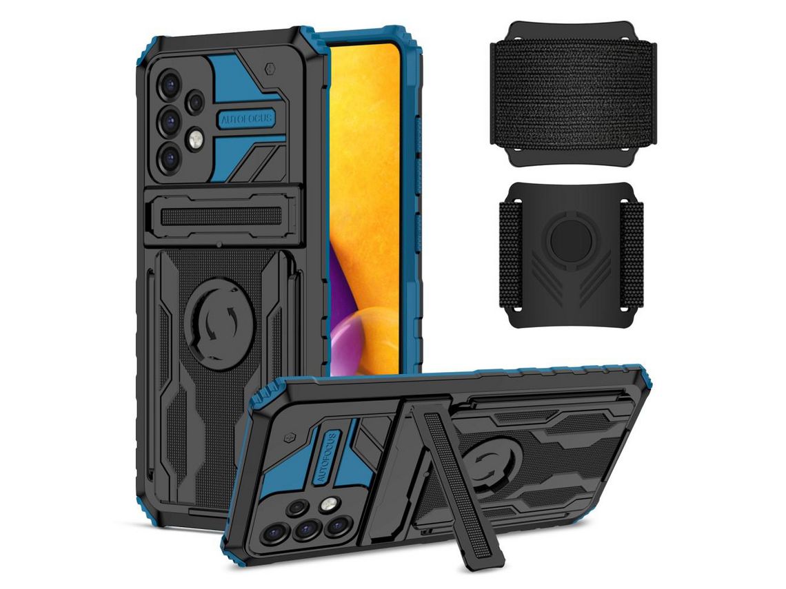 Funda para Samsung A52S 5G- Galaxy A52 4G- 5G (TPU - Azul)