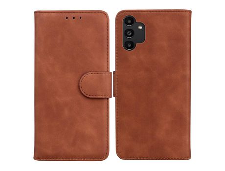 Funda para Samsung Galaxy A13 4G (PU - Marrón)