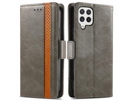 Funda para Samsung Galaxy A22 4G Eu Version (PU - Gris)