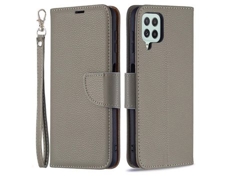 Funda para Samsung Galaxy A22 4G (PU, TPU - Gris)