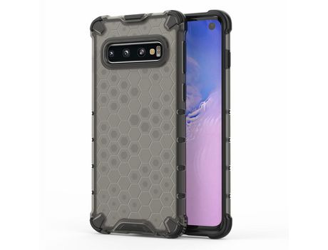 Funda para Samsung Galaxy S10 (TPU, PU - Negro)