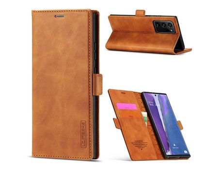 Funda para Samsung Galaxy Note20 Ultra 5G- Note20 Ultra (PU - Marrón)