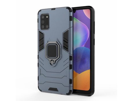 Funda para Samsung Galaxy A31 (TPU, PU - Azul)
