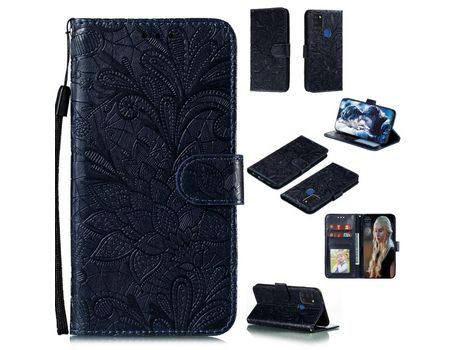 Funda para Samsung Galaxy A21S (PU - Azul)