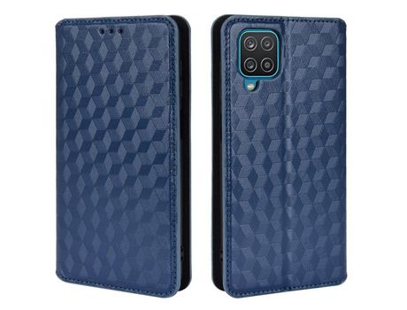 Funda para Samsung Galaxy A12- A12 Nacho (PU - Azul)