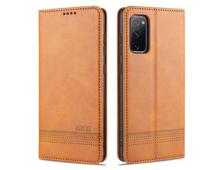 Funda para Samsung Galaxy S20 Fe- S20 Fan Edition- S20 Fe 5G- S20 Fan Edition 5G (PU - Marrón)