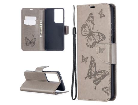 Funda para Samsung Galaxy S30 Ultra- S21 Ultra 5G (PU - Gris)