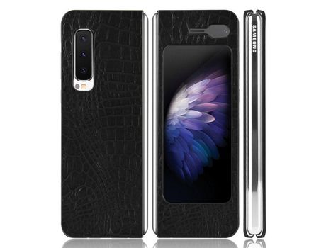 Funda para Samsung Galaxy Fold 5G- Fold 4G- W20 5G (TPU, PU - Negro)