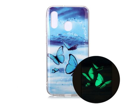 Funda para Samsung Galaxy A20E (TPU - Azul)