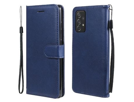 Funda para Samsung Galaxy A72 4G- 5G (PU, TPU - Azul)