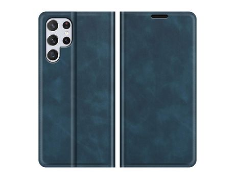 Funda para Samsung Galaxy S22 Ultra (PU - Azul)
