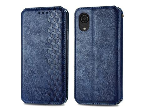 Funda para Samsung Galaxy A03 Core (PU - Azul)