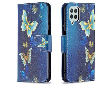Funda para Samsung Galaxy A22 4G Eu Version (PU, TPU - Dorado)