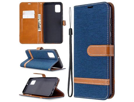 Funda para Samsung Galaxy A31 (PU - Azul)
