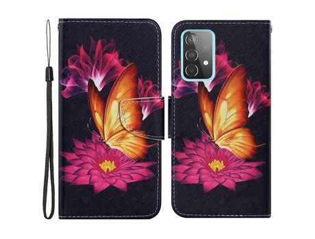 Funda para Samsung Galaxy A33 5G (PU - Dorado)