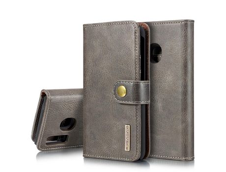 Funda para Samsung Galaxy A40 (PU, TPU - Gris)