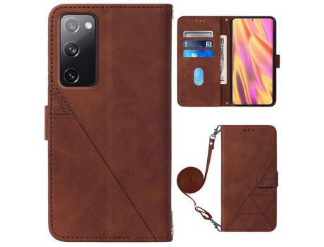 Funda para Samsung Galaxy S20 Fe 4G- 5G (PU - Marrón)