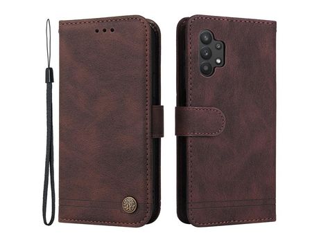 Funda para Samsung Galaxy A32 (PU, TPU - Marrón)