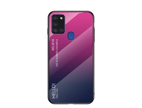 Funda para Samsung Galaxy A21S (TPU - Azul)