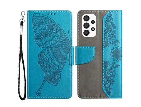 Funda para Samsung Galaxy A53 5G (Pu - Azul)